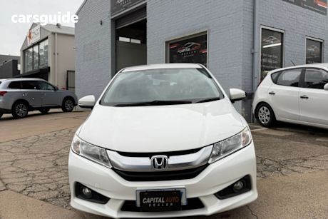 White 2016 Honda City Sedan Vti-L