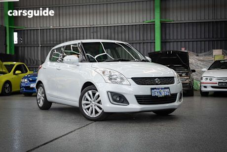 White 2015 Suzuki Swift Hatch GL NAVIGATOR F