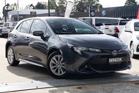 Grey 2023 Toyota Corolla Hatch SX HYBRID F