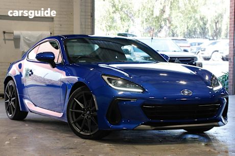 Blue 2022 Subaru BRZ Coupe S R