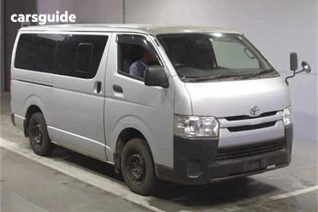 Silver 2016 Toyota HiAce Commercial VAN CAMPERVAN