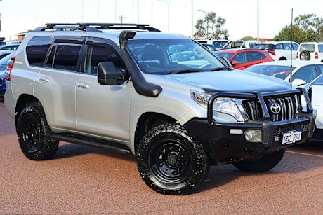 Silver 2016 Toyota Landcruiser Prado SUV GXL 4X4