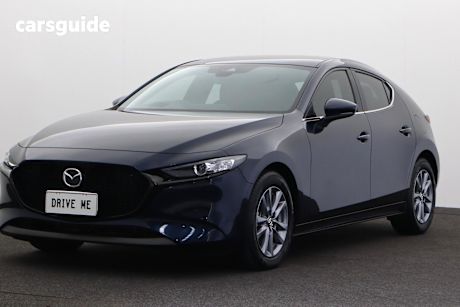 Blue 2022 Mazda Mazda3 Hatch G20 PURE F
