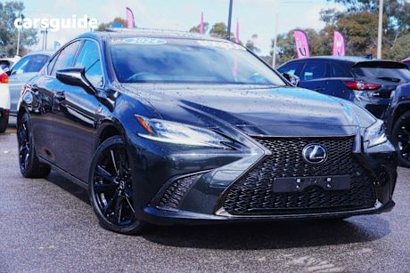 Black 2024 Lexus ES300H Sedan F Sport + Ep (Hybrid)