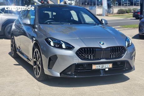 Grey 2024 BMW 118I Hatchback M Sport