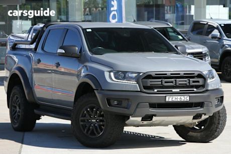 Grey 2018 Ford Ranger Double Cab Pick Up Raptor 2.0 (4X4)