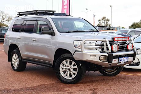 Silver 2019 Toyota Landcruiser SUV VX 4X4