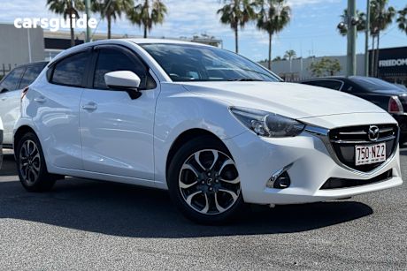 White 2019 Mazda Mazda2 Hatch GENKI F