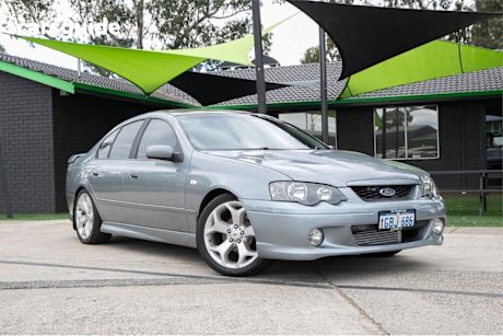 Silver 2004 Ford Falcon Sedan XR6 TURBO R