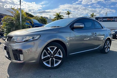 Silver 2010 Kia Cerato Coupe KOUP F
