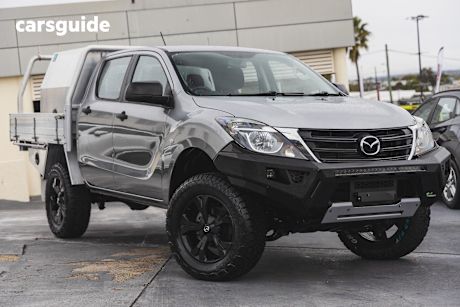 Silver 2020 Mazda BT-50 Ute Tray XT 4X4