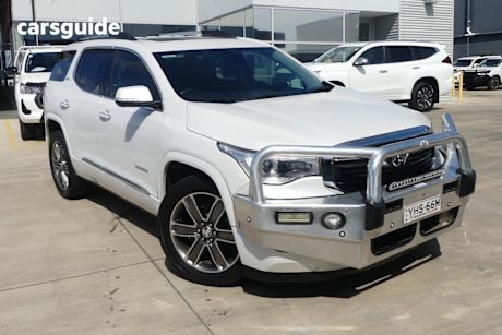 White 2018 Holden Acadia Wagon Ltz-V (Awd)