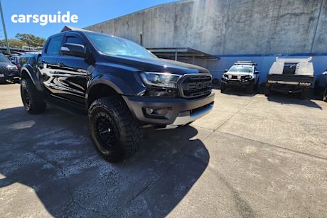 Black 2019 Ford Ranger Double Cab Pick Up Raptor 2.0 (4X4)
