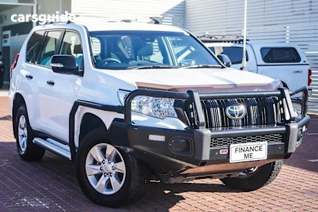 White 2020 Toyota Landcruiser Prado Wagon Gx 7 Seat (4X4)