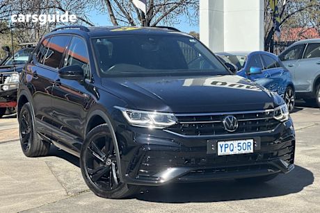 Black 2023 Volkswagen Tiguan Wagon Allspace 162Tsi Monochrome