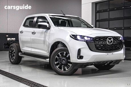 White 2025 Mazda BT-50 Dual Cab Chassis Xtr (4X4)