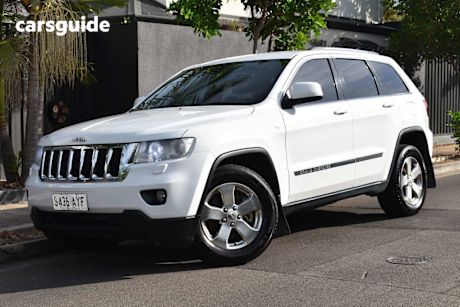 White 2013 Jeep Grand Cherokee Wagon Laredo (4X4)