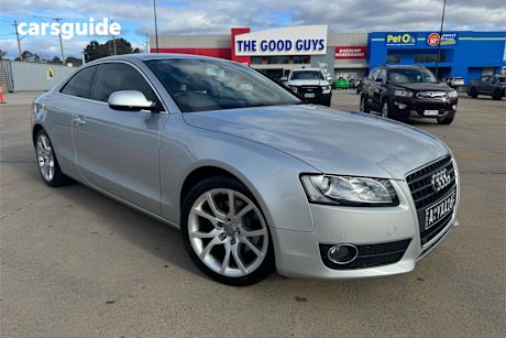 Silver 2010 Audi A5 Coupe 2.0 Tfsi