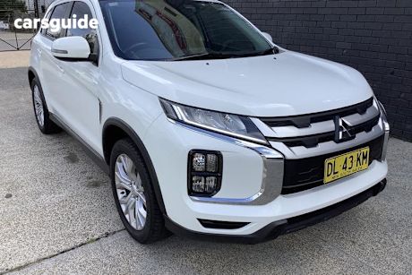 White 2019 Mitsubishi ASX Wagon Es Adas ( 2Wd)