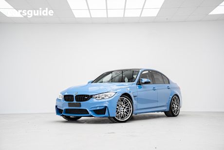 Blue 2017 BMW M3 Sedan COMPETITION R