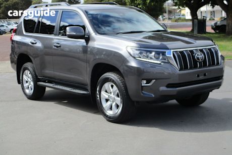 Grey 2023 Toyota Landcruiser Prado Wagon Gxl Premium Interior
