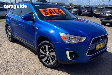 Blue 2014 Mitsubishi ASX Wagon (2Wd)