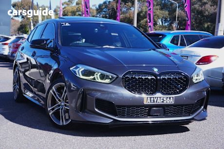 Grey 2020 BMW M135I Hatchback Xdrive