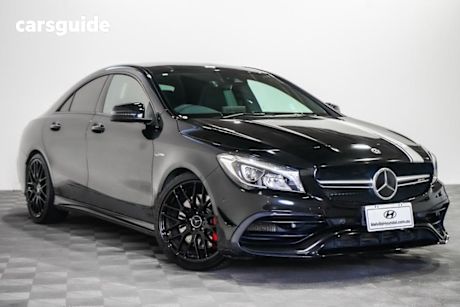 Black 2019 Mercedes-Benz CLA45 Coupe 4Matic