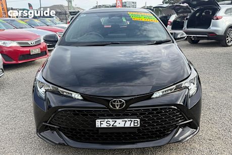 Black 2023 Toyota Corolla Hatch ASCENT SPORT F