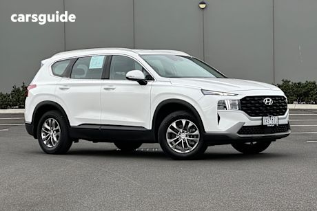 White 2023 Hyundai Santa FE SUV 4X4