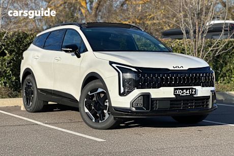 White 2025 Kia Sportage Wagon Gt-Line Hev (Awd)
