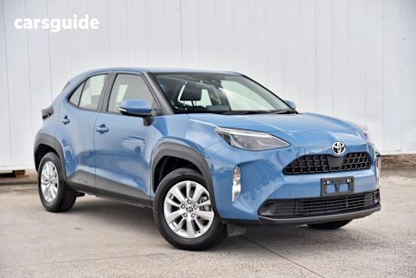 Blue 2023 Toyota Yaris Cross Hatch GX