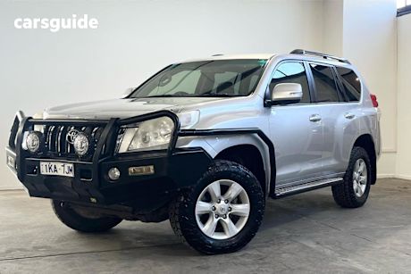 Silver 2012 Toyota Landcruiser Prado SUV GXL 4X4
