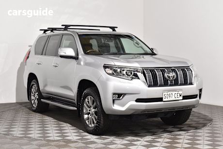 Silver 2020 Toyota Landcruiser Prado SUV KAKADU 4X4