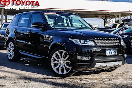 Black 2014 Land Rover Range Rover Sport Wagon 3.0 Sdv6 Hse