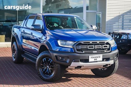 Blue 2018 Ford Ranger Double Cab Pick Up Raptor 2.0 (4X4)