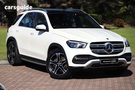 White 2019 Mercedes-Benz GLE-Class SUV GLE400 D 4WD