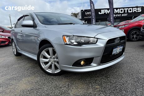Silver 2014 Mitsubishi Lancer Hatch GSR F
