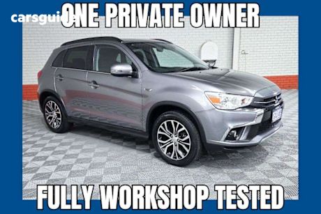 Grey 2018 Mitsubishi ASX SUV LS F