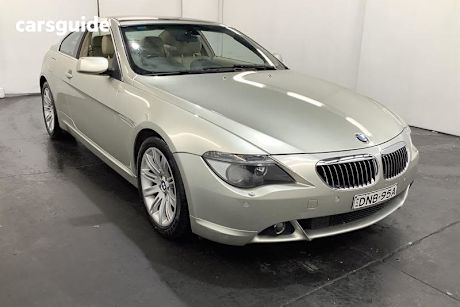 Gold 2004 BMW 645CI Coupe