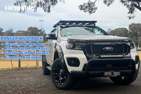 White 2021 Ford Ranger Double Cab Pick Up Wildtrak 2.0 (4X4)