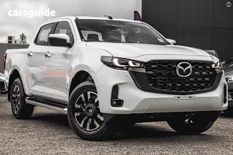 White 2025 Mazda BT-50 Dual Cab Pick-up Gt (4X4)