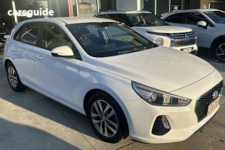 White 2019 Hyundai I30 Hatchback Active