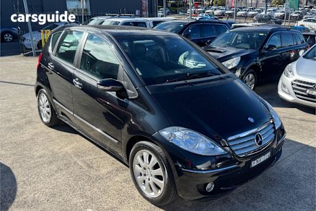 Black 2005 Mercedes-Benz A200 Hatchback Elegance