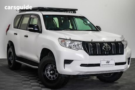 White 2018 Toyota Landcruiser Prado Wagon Gx (4X4)
