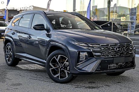 Grey 2025 Hyundai Tucson SUV N LINE F