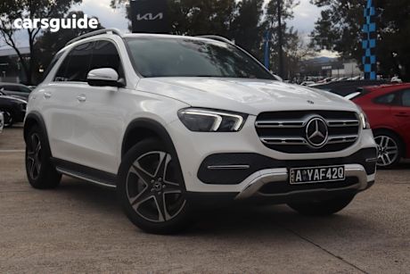 White 2020 Mercedes-Benz GLE300 Wagon D 4Matic