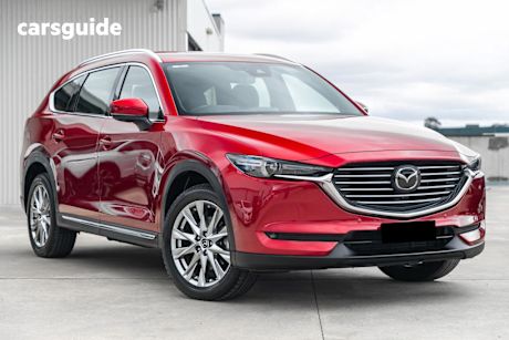 Red 2018 Mazda CX-8 Wagon Asaki (Awd) (5Yr)