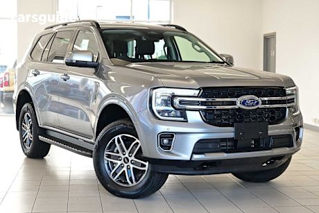 Silver 2024 Ford Everest SUV TREND 4X4