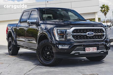 Black 2022 Ford F-150 Ute Tray PLATINUM